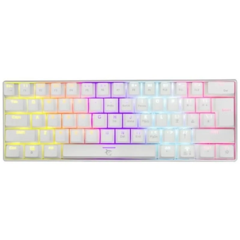 White Shark Mechanical gaming keyboard SHINOBI 2, US, blue switch, white…