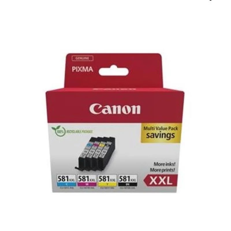 Canon cartridge CLI-581 C/M/Y/BK XXL multipack