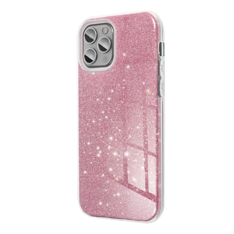Puzdro SHINING na SAMSUNG Galaxy A51 silver