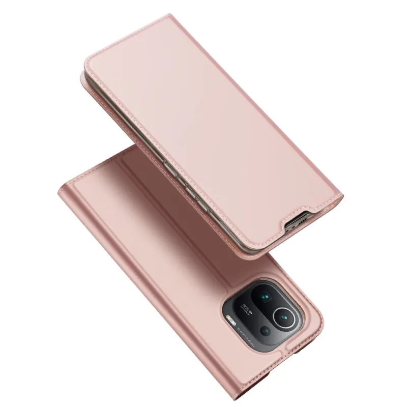 Puzdro typu DUX DUCIS Skin Pro Bookcase pre Xiaomi Mi 11 Pro ružové