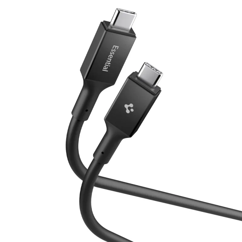 Spigen EB10020CC USB-C kábel 100W 200cm - Čierny