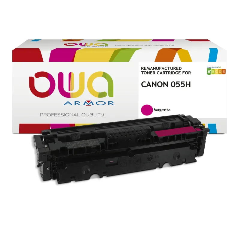 OWA Armor toner kompatibilný s Canon CRG-055H M, 5900st, červená/ magenta…