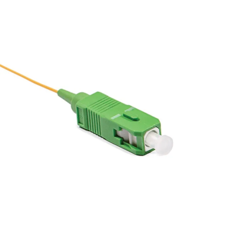 Optický Pigtail 9/125, OS2, SC/APC, 1m PIG09/125SC/APC-1M