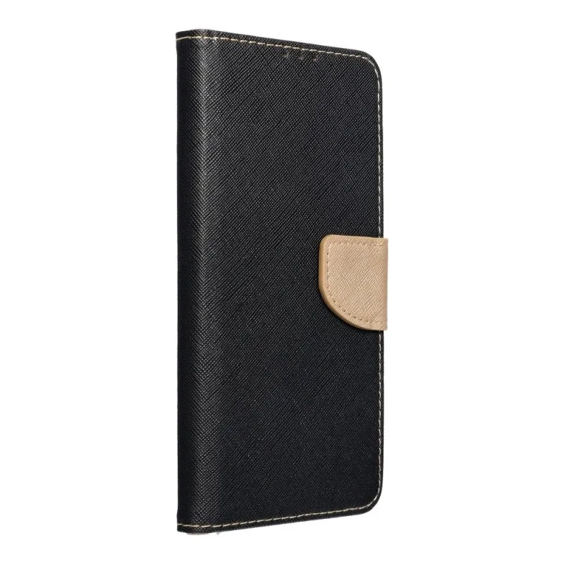 Puzdro Fancy na SAMSUNG A13 black / gold