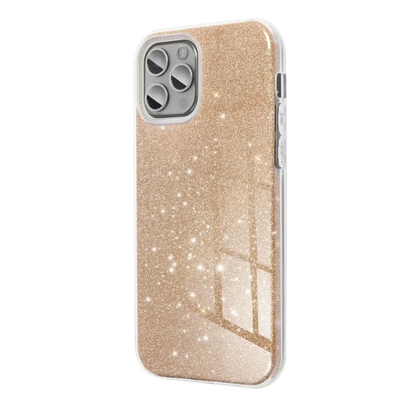 Puzdro SHINING na SAMSUNG Galaxy A51 gold