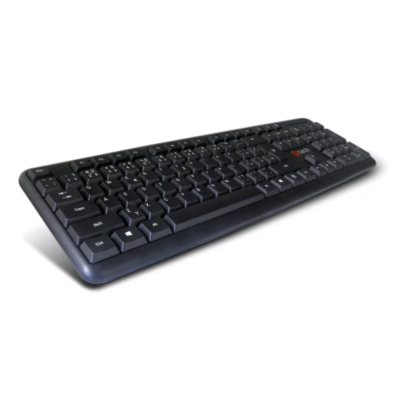 C-TECH KB-102/ PS/ 2/ CZ- SK layout/ Čierna KB-102-BL