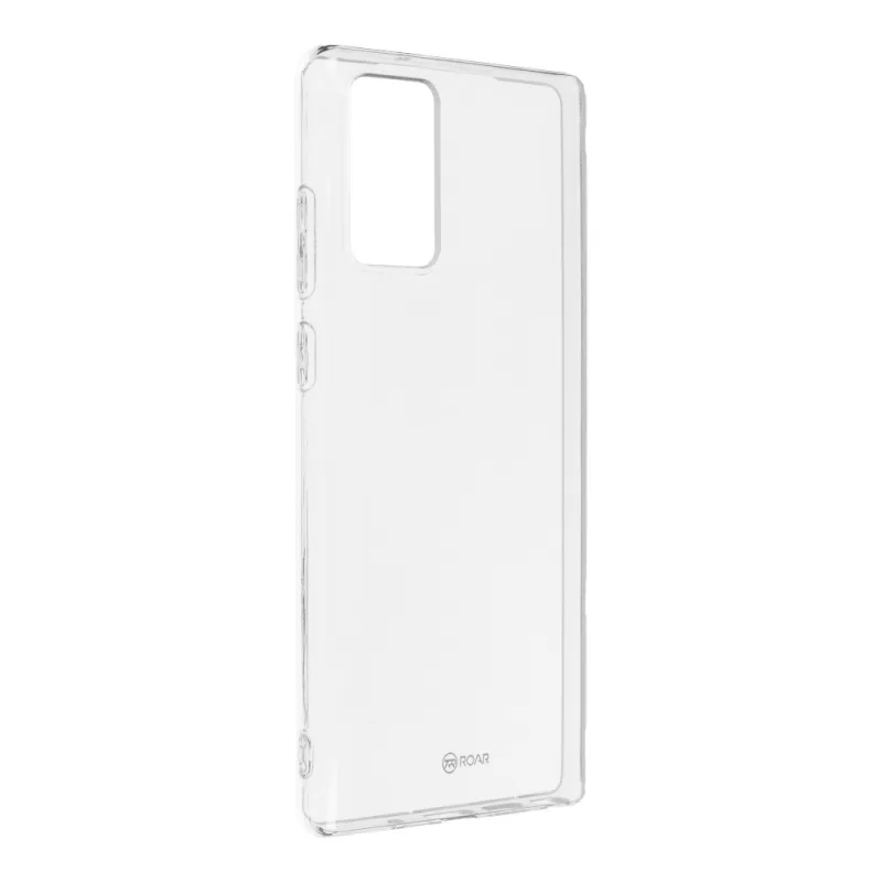 Puzdro Jelly Roar na Samsung Galaxy NOTE 20 transparentný
