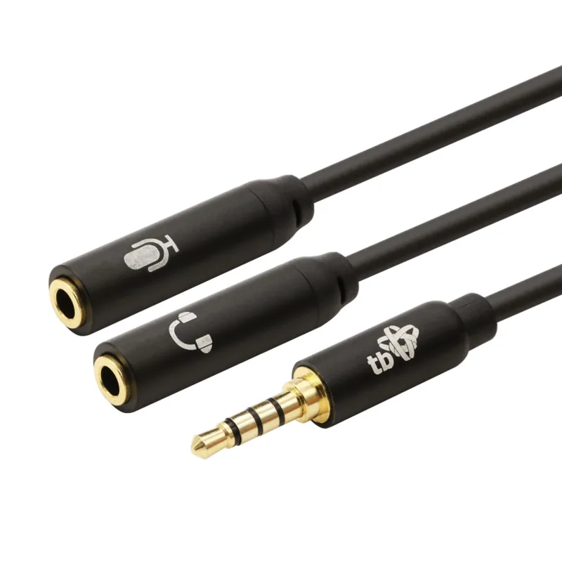 TB Touch Adapter 3, 5mm Mini Jack - 2x3, 5mm Mini Jack M/…