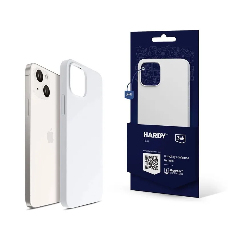 3mk ochranný kryt HARDY Silicone MagCase pro Apple iPhone 14 Plus, White…