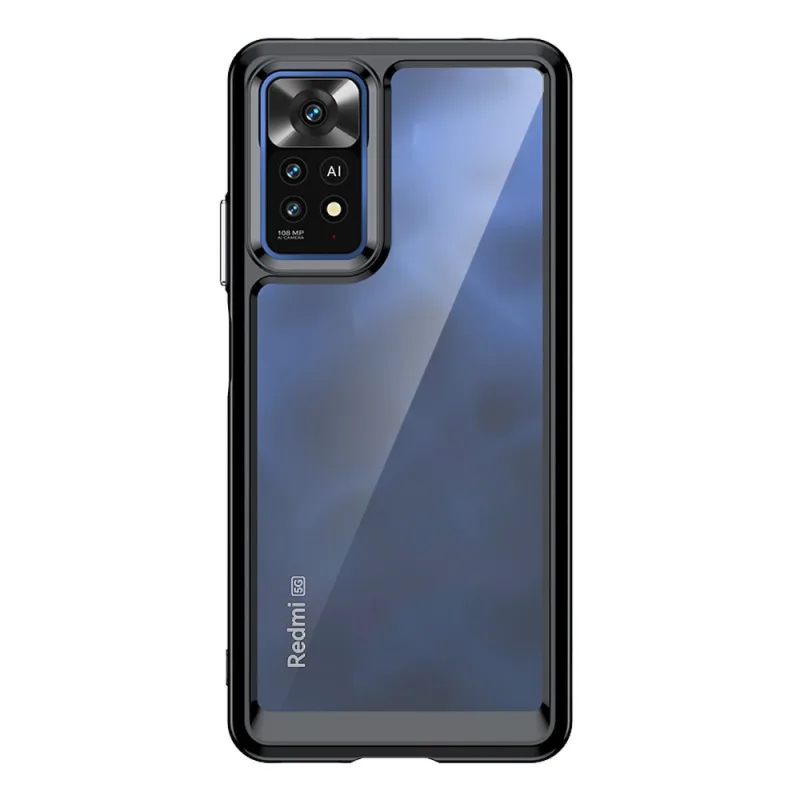 Outer Space Case pre Xiaomi Poco X5 5G / Redmi Note 12 5G kryt s flexibilným rámom čierny