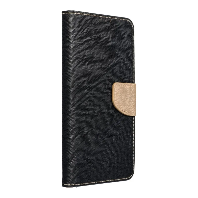 Puzdro FANCY BOOK na SAMSUNG A54 5G black/gold