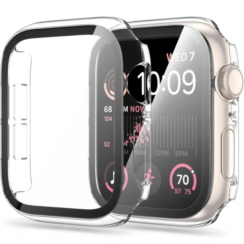 Puzdro Tech-Protect Defense360 pre Apple Watch 4 / 5 / 6 / SE (44 mm) – priehľadné