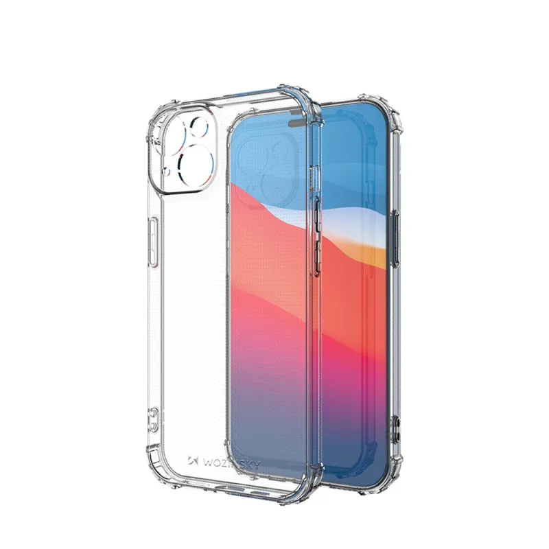 Priehľadné priehľadné puzdro Wozinsky Anti Shock pre iPhone 14 Plus