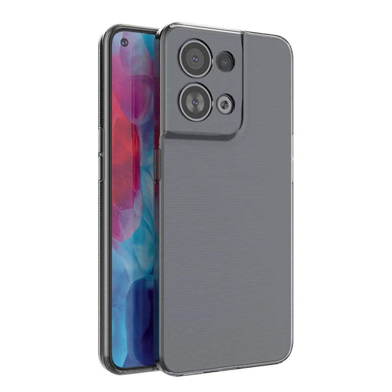 Ultra Clear 0,5mm puzdro pre Oppo Reno 8 tenký kryt priehľadný