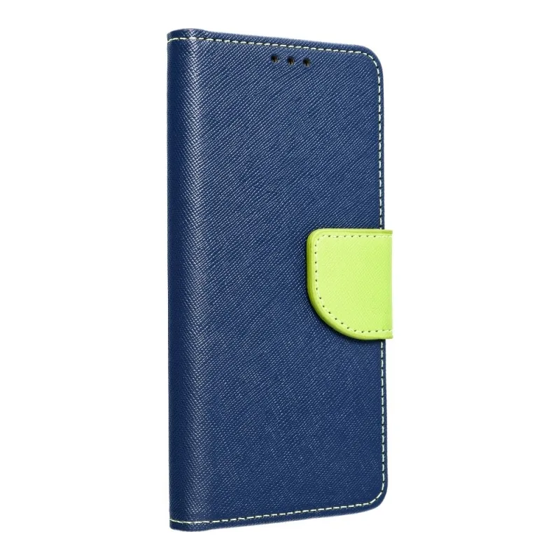 Puzdro Fancy na SAMSUNG A71 5G navy/lime