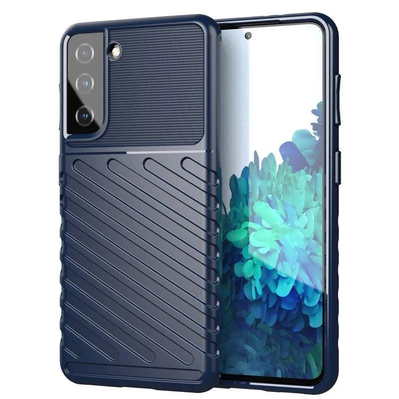 Ochranné silikónové puzdro Thunder Case pre Samsung Galaxy A14 5G modré