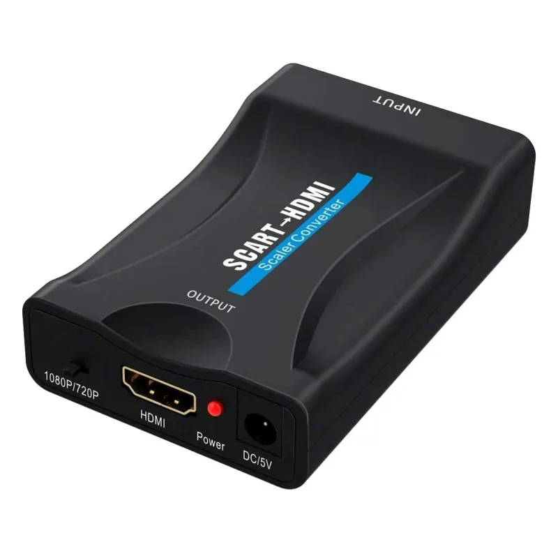 PremiumCord Prevodník SCART na HDMI 1080P s napájacím zdrojom 230V…