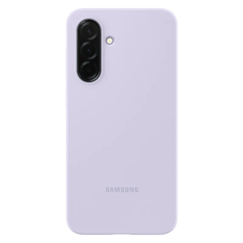 Silikónové puzdro Samsung EF-PA366CVEGWW pre Samsung Galaxy A36 5G - fialové