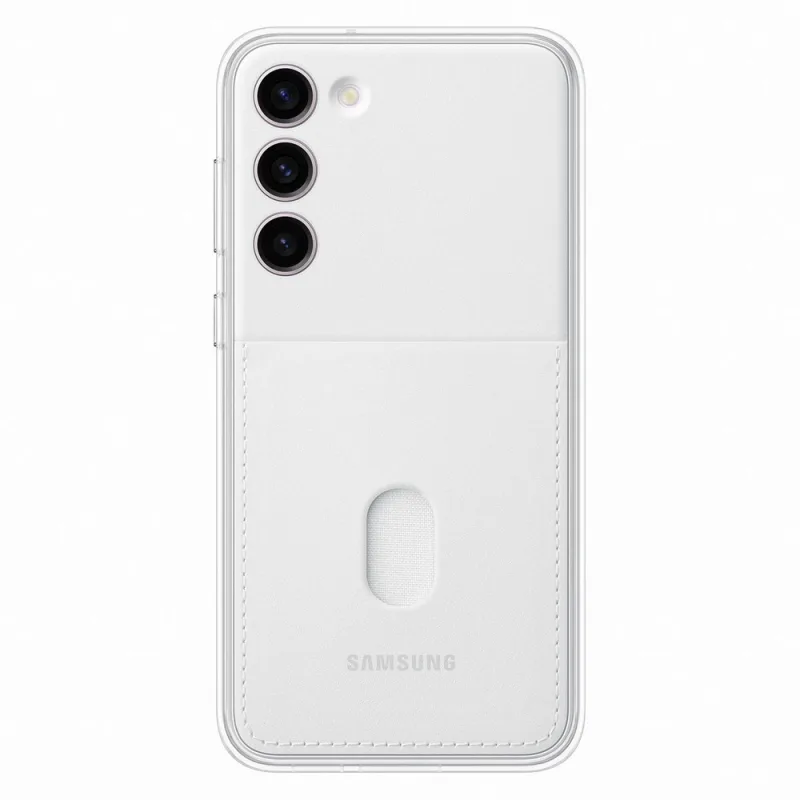 Samsung Frame Cover pre puzdro Samsung Galaxy S23+ s vymeniteľnými zadnými stranami bielej farby (EF-MS916CWEGWW)