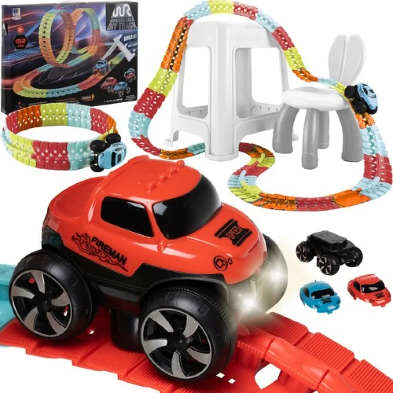 KRUZZEL 22461 Závodná autodráha 192 ks
