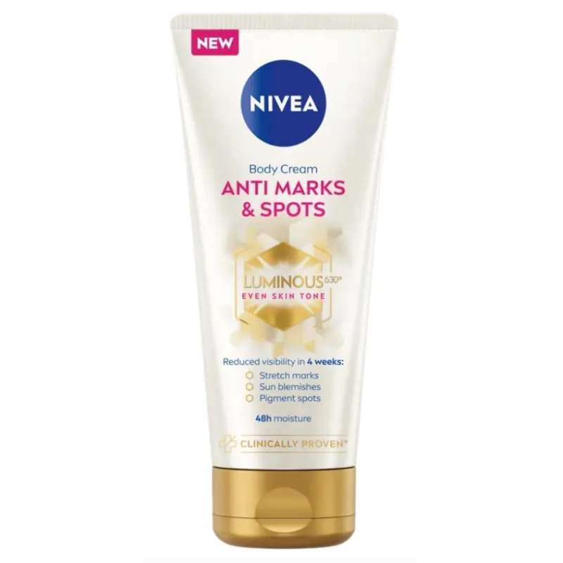Nivea telový krém 200ml Luminous630 proti striám a škvrnám