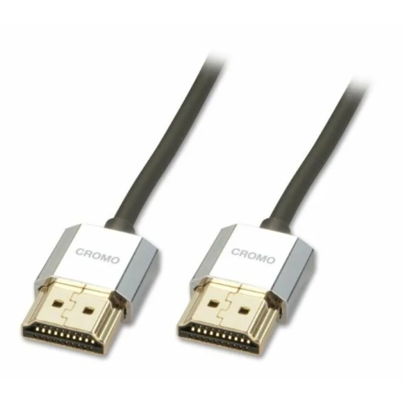 Lindy HDMI M/M 0.5m, Ultra High Speed+Eth, 4K@60Hz, HDMI 2.0, 18G, G pozl…