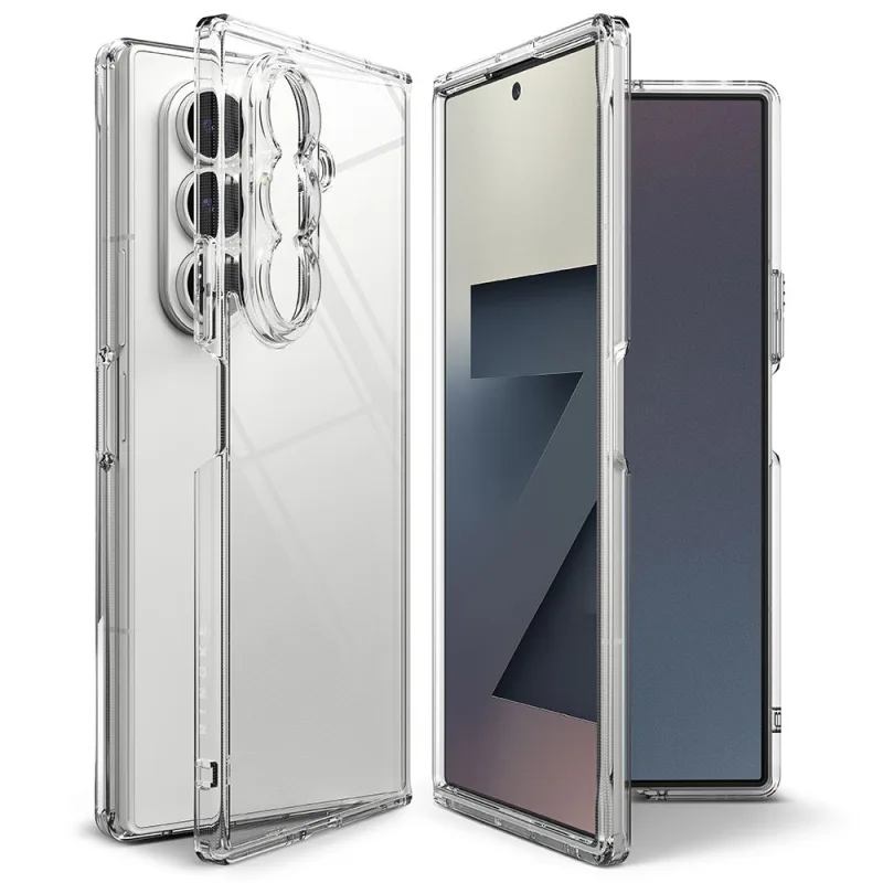 Puzdro Ringke Fusion pre Samsung Galaxy Z Fold 7 – priehľadné