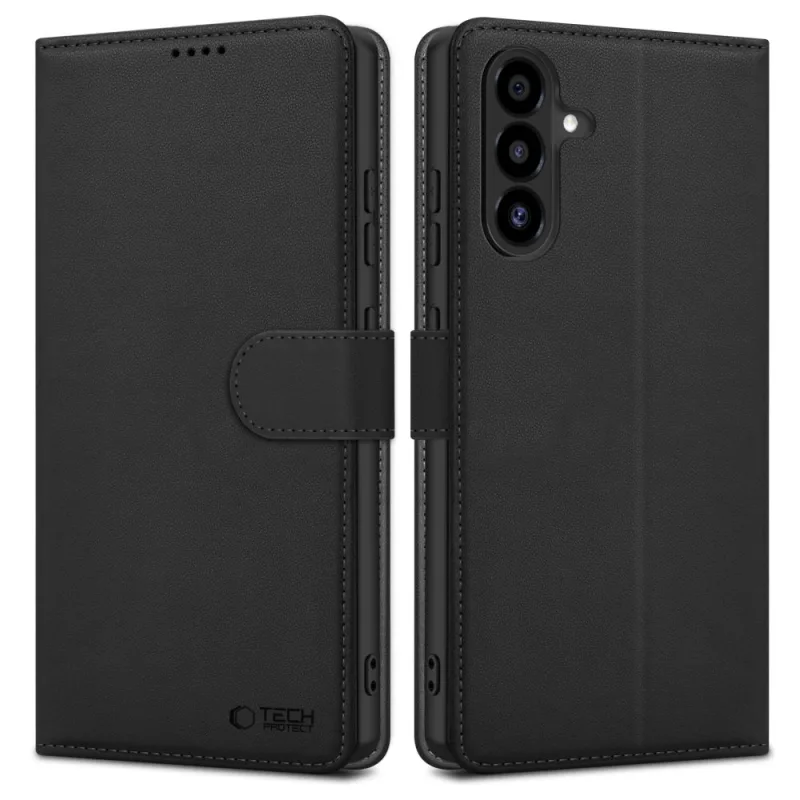 Peňaženkové puzdro Tech-Protect pre Samsung Galaxy A26 5G - čierne
