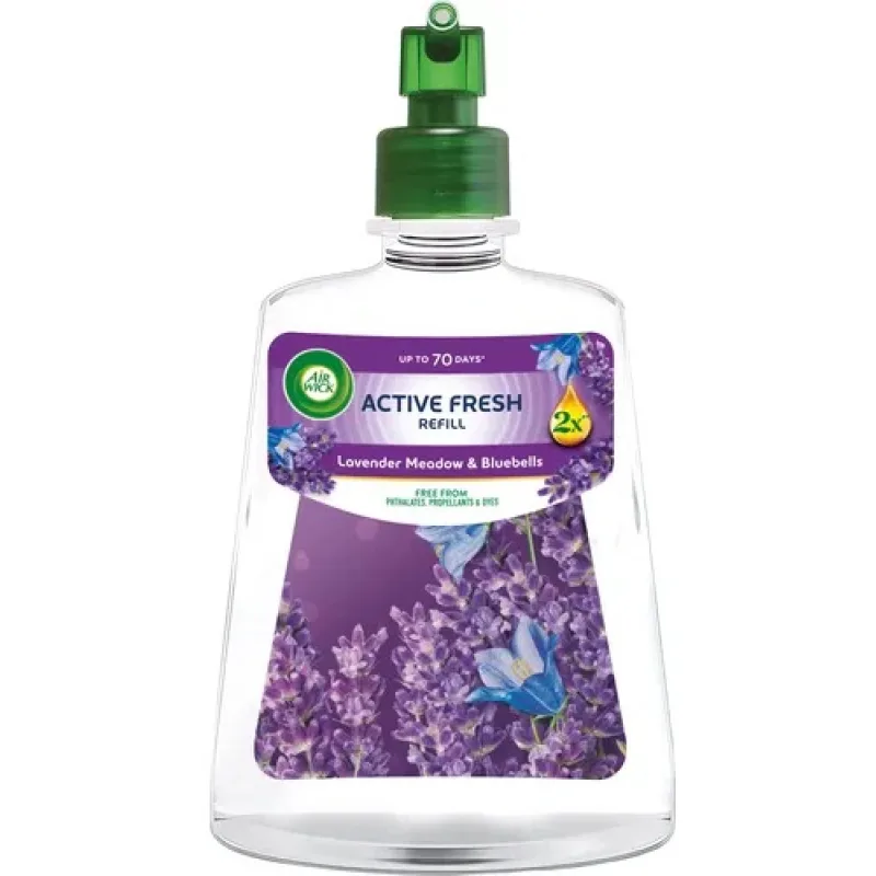 Air wick Náplň do automatického difuzéra - Levanduľová lúka a modré kvietky, 228 ml