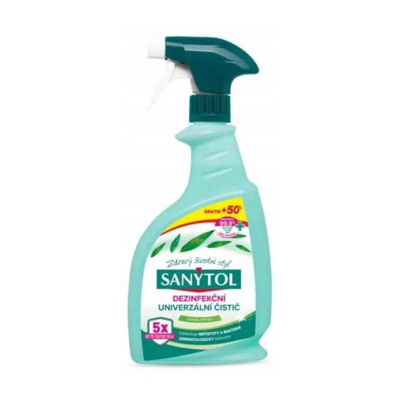 Sanytol 750ml Univerzálny Dezinfekcia & Čistota Eucalypt
