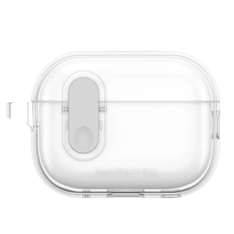 Silikónové puzdro AmazingThing Minimal pre AirPods Pro 2 – priehľadné