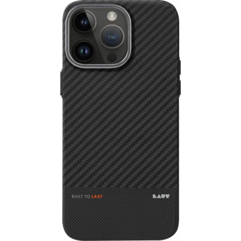Ochranné puzdro LAUT Kev pre iPhone 15 Pro Max - čierne