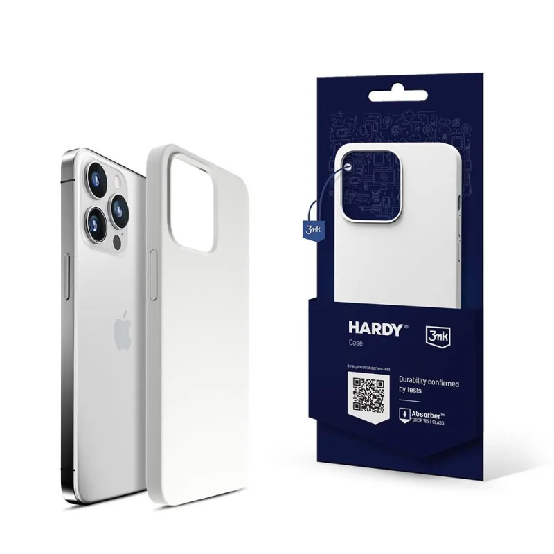 3mk ochranný kryt HARDY Silicone MagCase pro Apple iPhone 15 Pro, Silver…