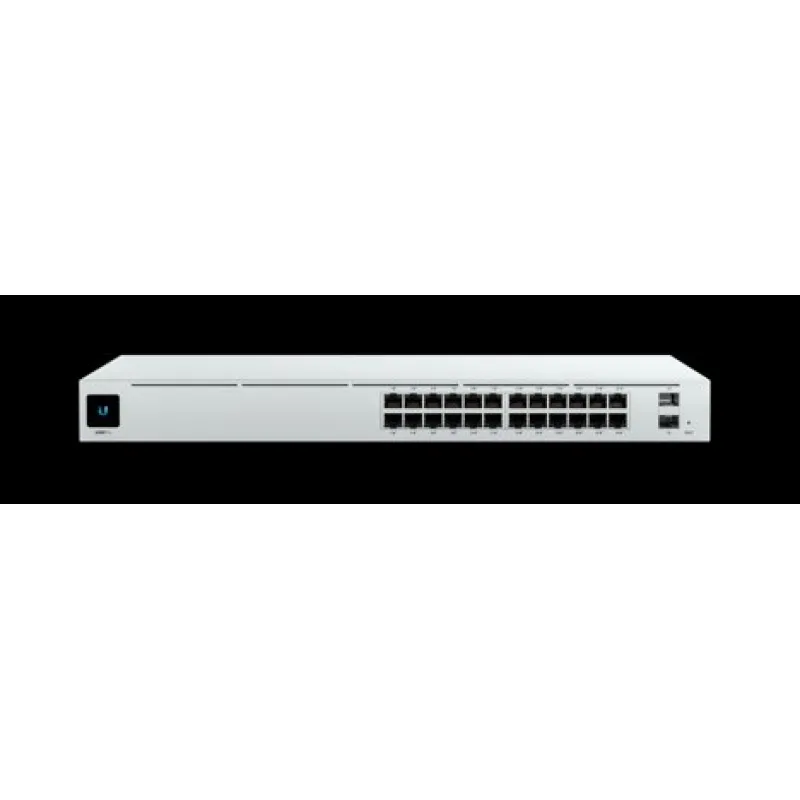 Ubiquiti UniFi Switch 16x1000Mbps, PoE 802.3af/at, 2xSFP, LCM display)…