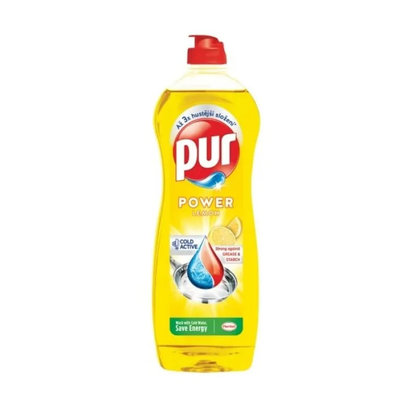 Pur Power Lemon čistiaci prostriedok na umývanie riadu 750 ml