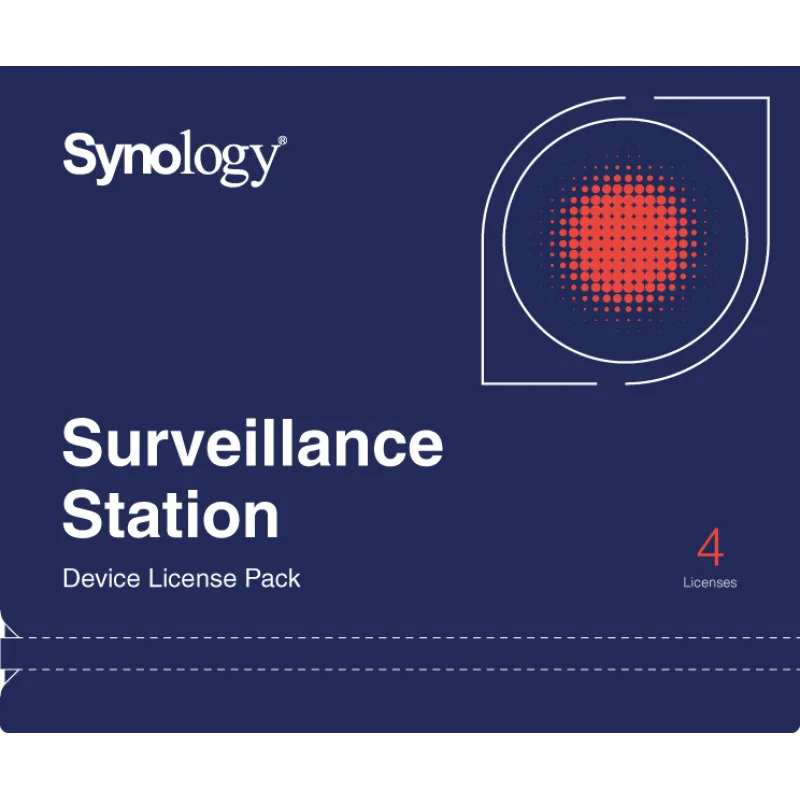 Synology DEVICE LICENSE (X 4) - kamerová licencia DEVICE LICENSE (X 4)