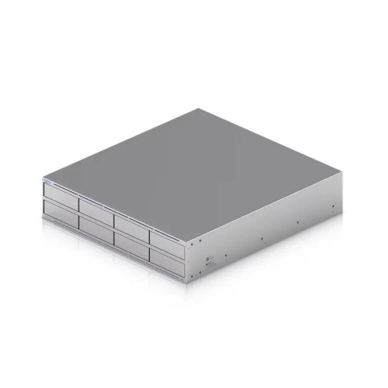Ubiquiti UniFi UNAS-PRO-8 NAS server, 8x 3,5/2,5" disk HDD/SSD,2x NVMe SSD RAID, 10GbE, 2x SFP+