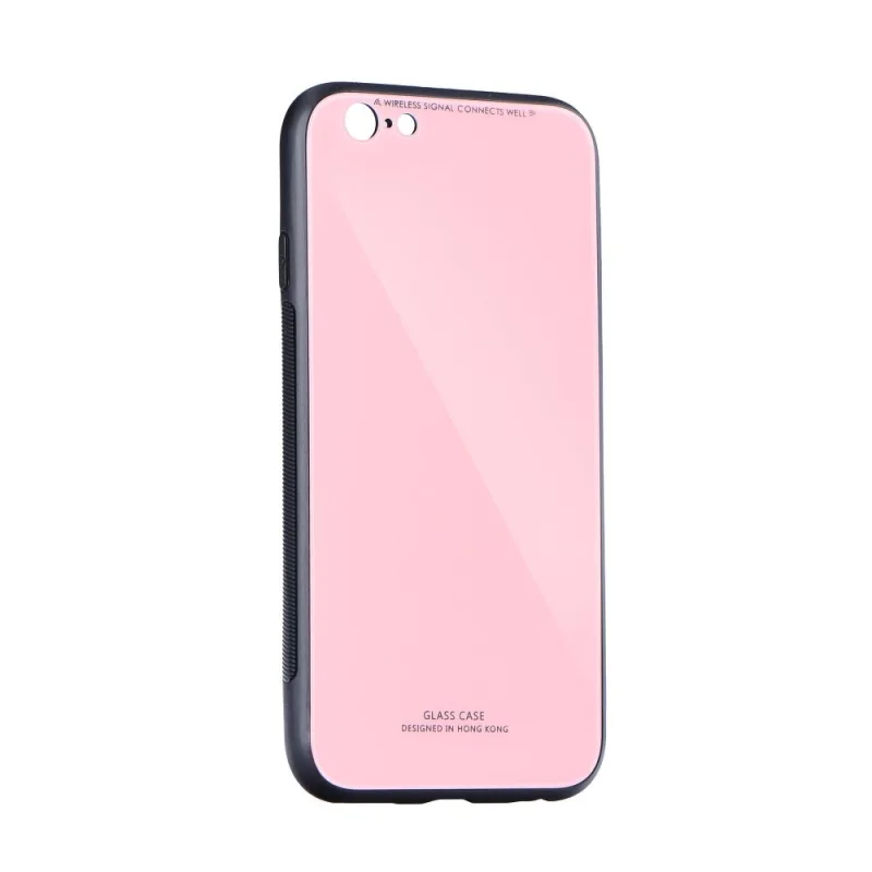 Puzdro GLASS na SAMSUNG Galaxy A71 pink