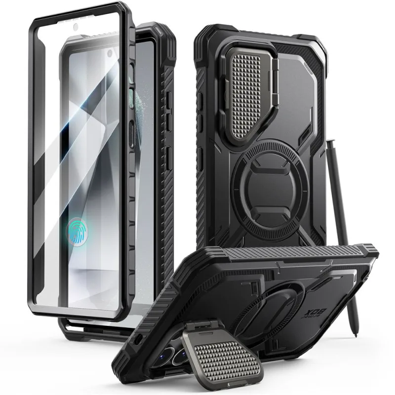 Puzdro Supcase IBLSN Armorbox Mag Case pre Samsung Galaxy S25 Ultra - Black