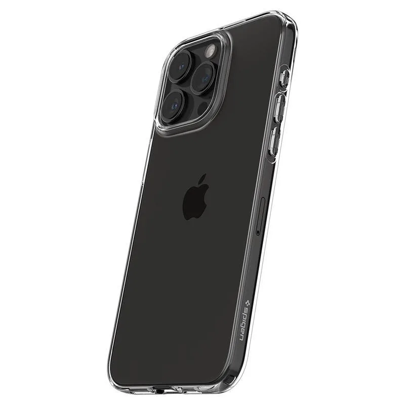 Puzdro Spigen Crystal Flex pre iPhone 15 Pro Max – priehľadné