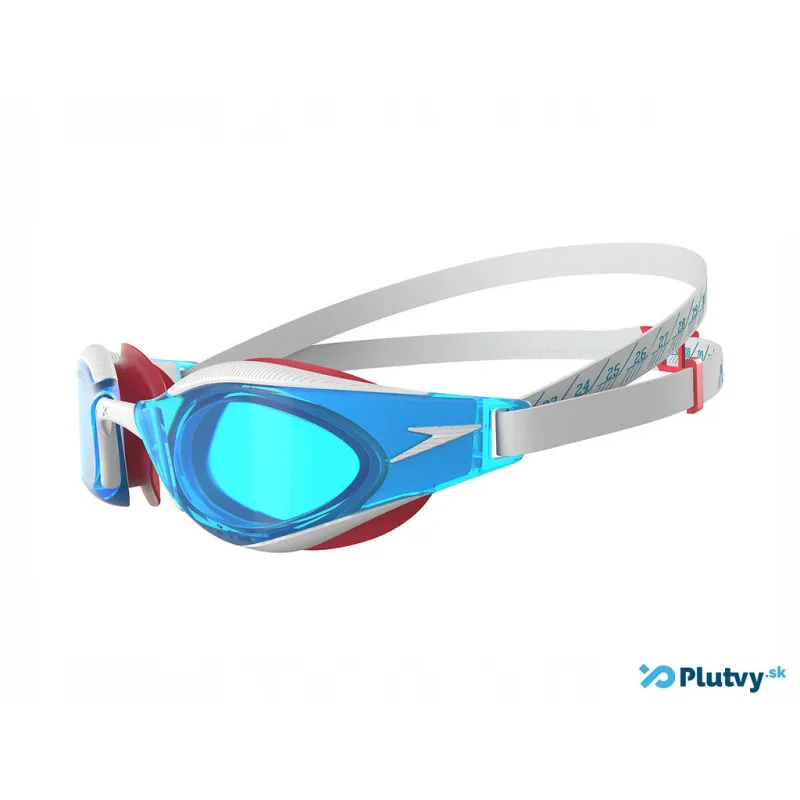 Speedo FastSkin Hyper Elite bielo-červená, modré
