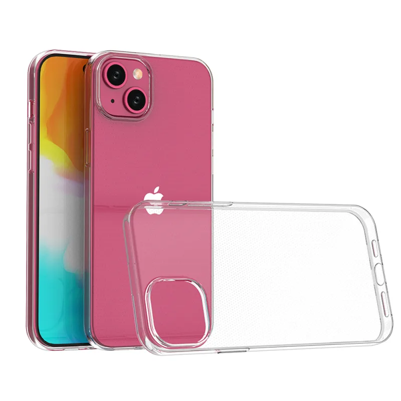 Puzdro na iPhone 15 Plus zo série Ultra Clear v priehľadnej farbe