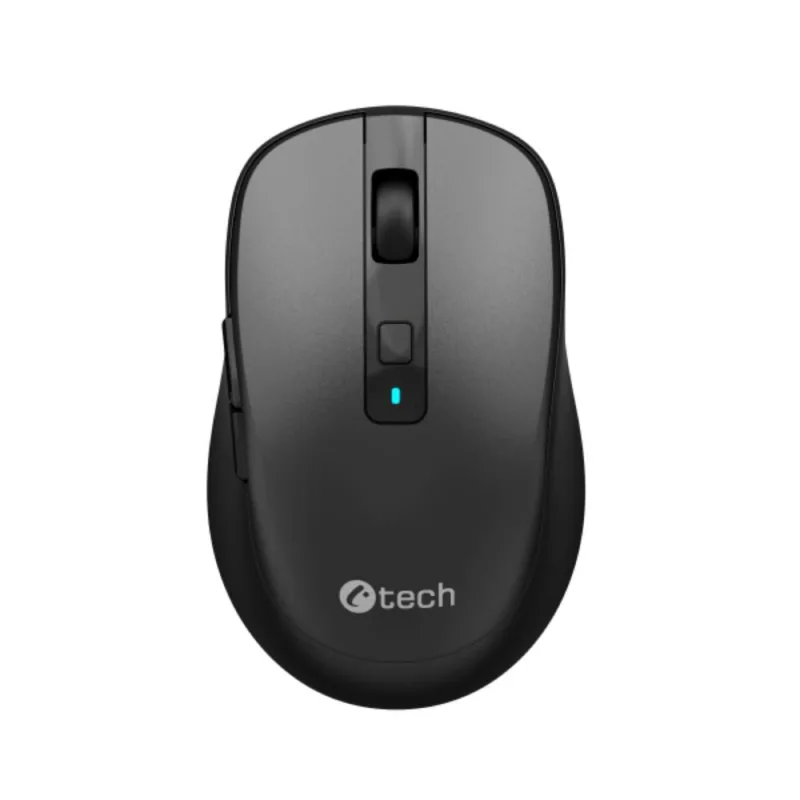 C-TECH Myš WLM-19, Bezdrátová, černá WLM-19