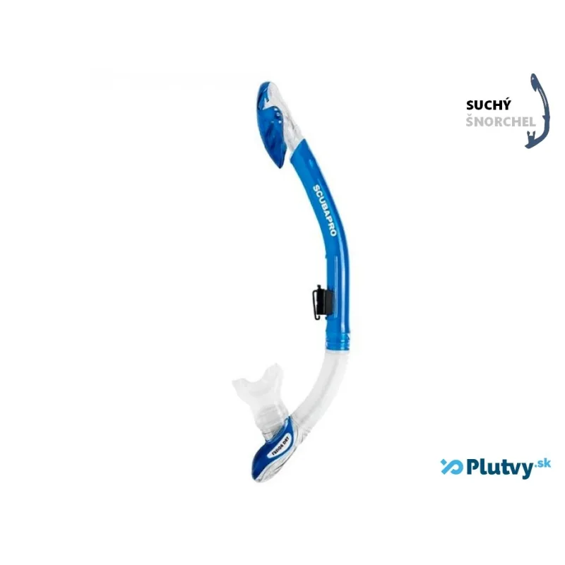 Scubapro Fusion Dry transparentná modrá