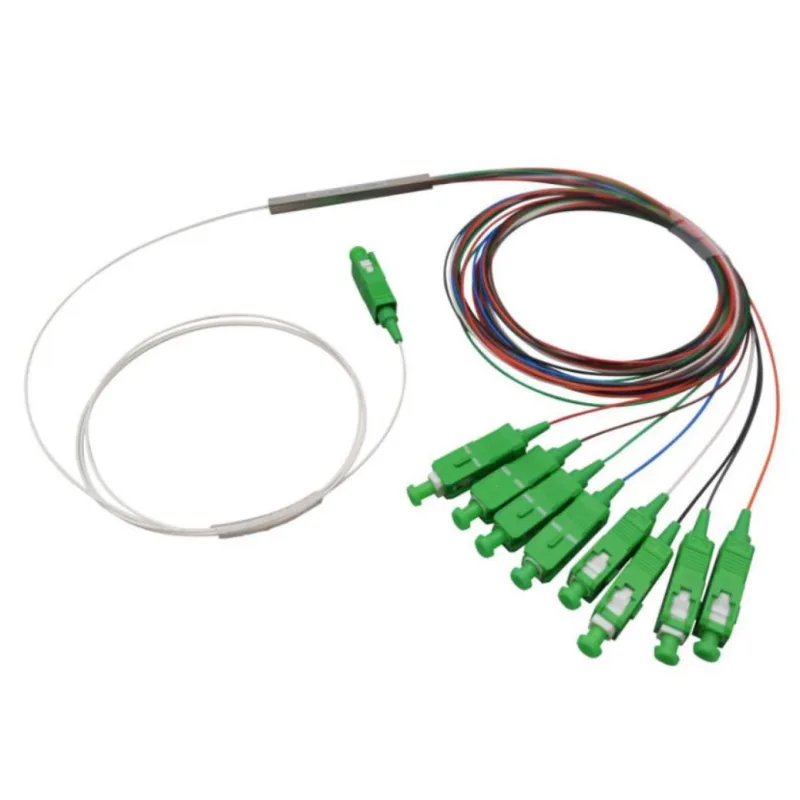PLC-MMST-1X8-SC-APC PLC splitter 1:8, 1260-1650nm, patchcord 0,9 mm, 2m,…