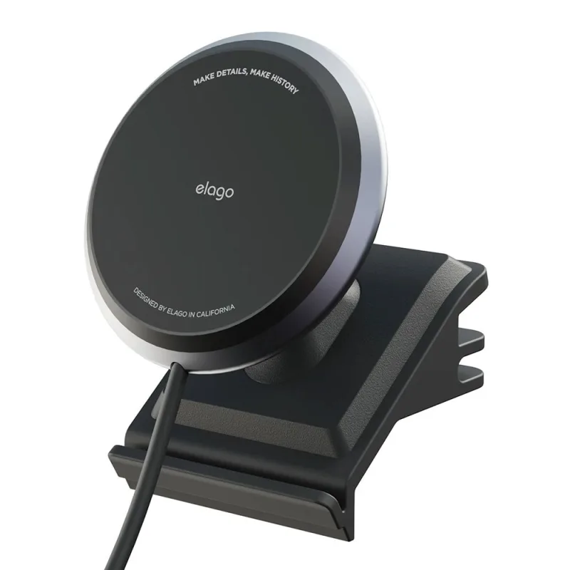 Elago Tesla Magnetic Aluminum Car Mount pre Tesla model 3 a Y - Black