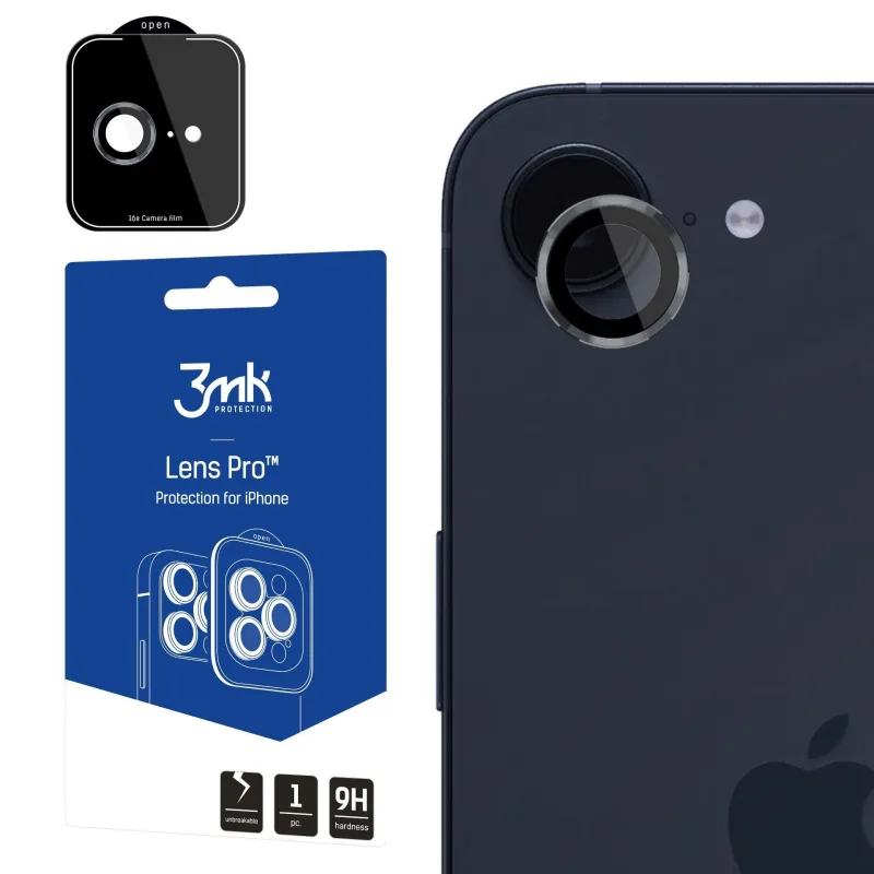 3mk Lens Protection Pro Graphite Grey pro Apple iPhone 16E 5903108637138