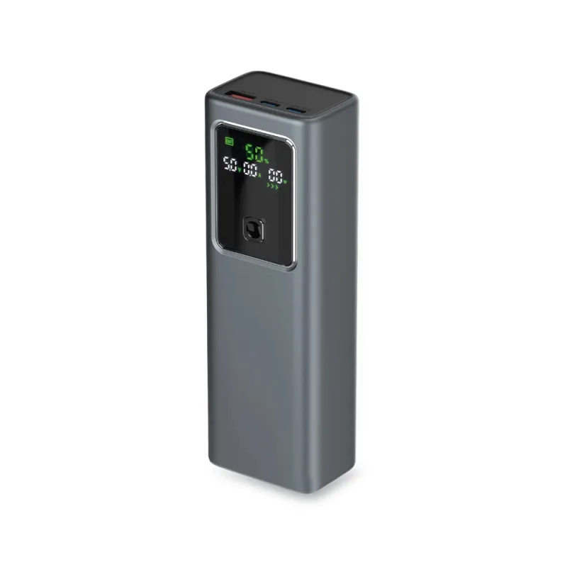 Powerbanka SBS 20000mAh PD 100W s LCD displejom - šedá