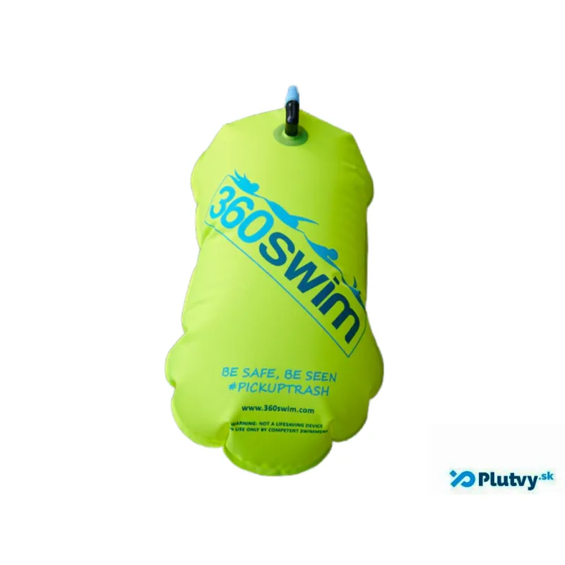 Plavecká bója 360swim Tow veľkosť L žltá
