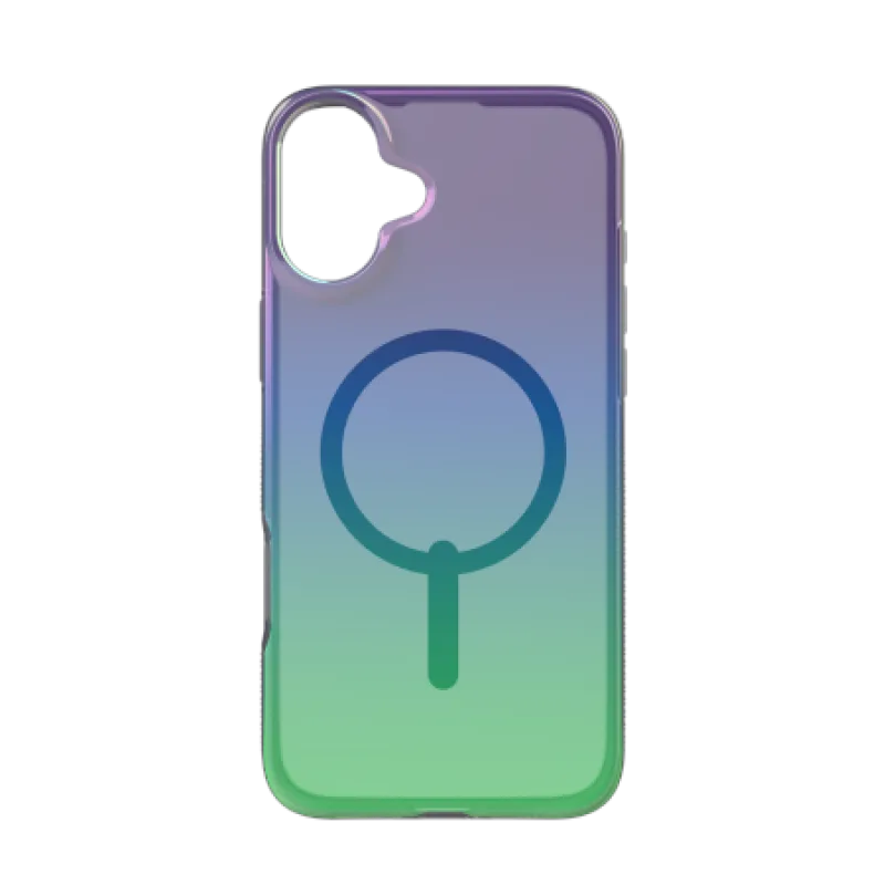 Puzdro ZAGG Milan Snap Case s MagSafe pre iPhone 16 Plus - zelené/fialové